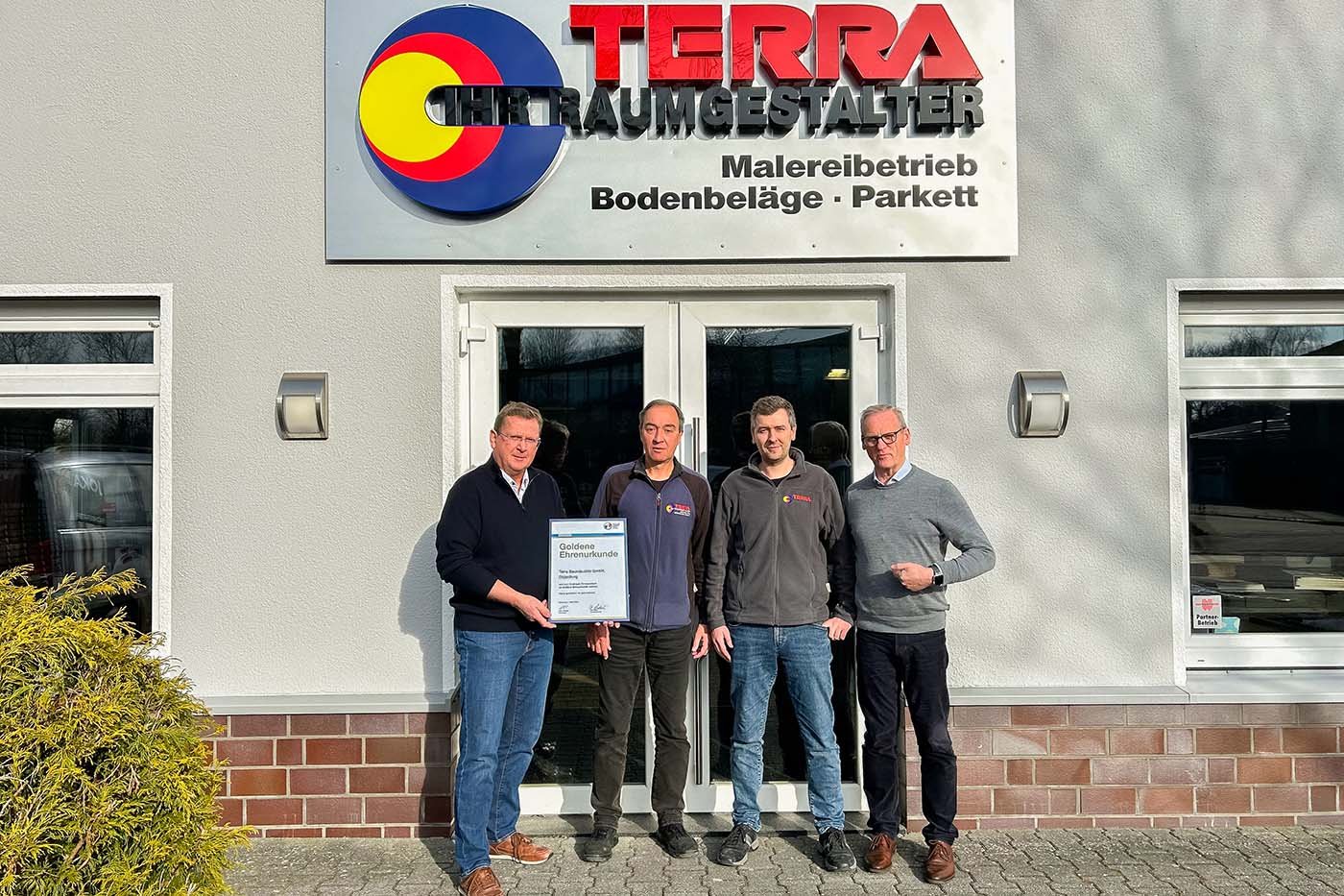 Oldenburger Innungsbetrieb Terra Bauindustrie GmbH feiert Jubiläum