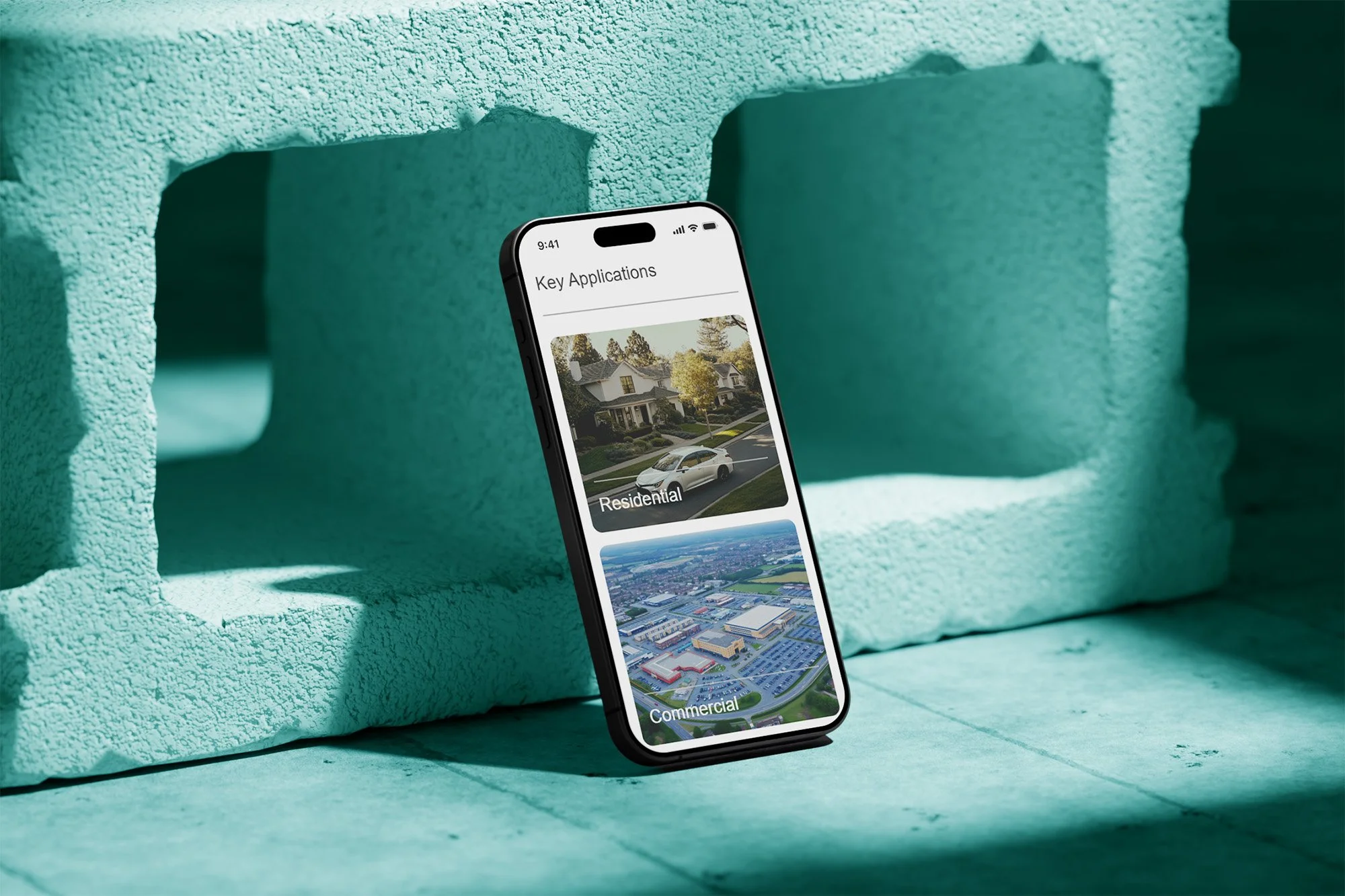 mobile website redesign for Resin Heat in Hertfordshire