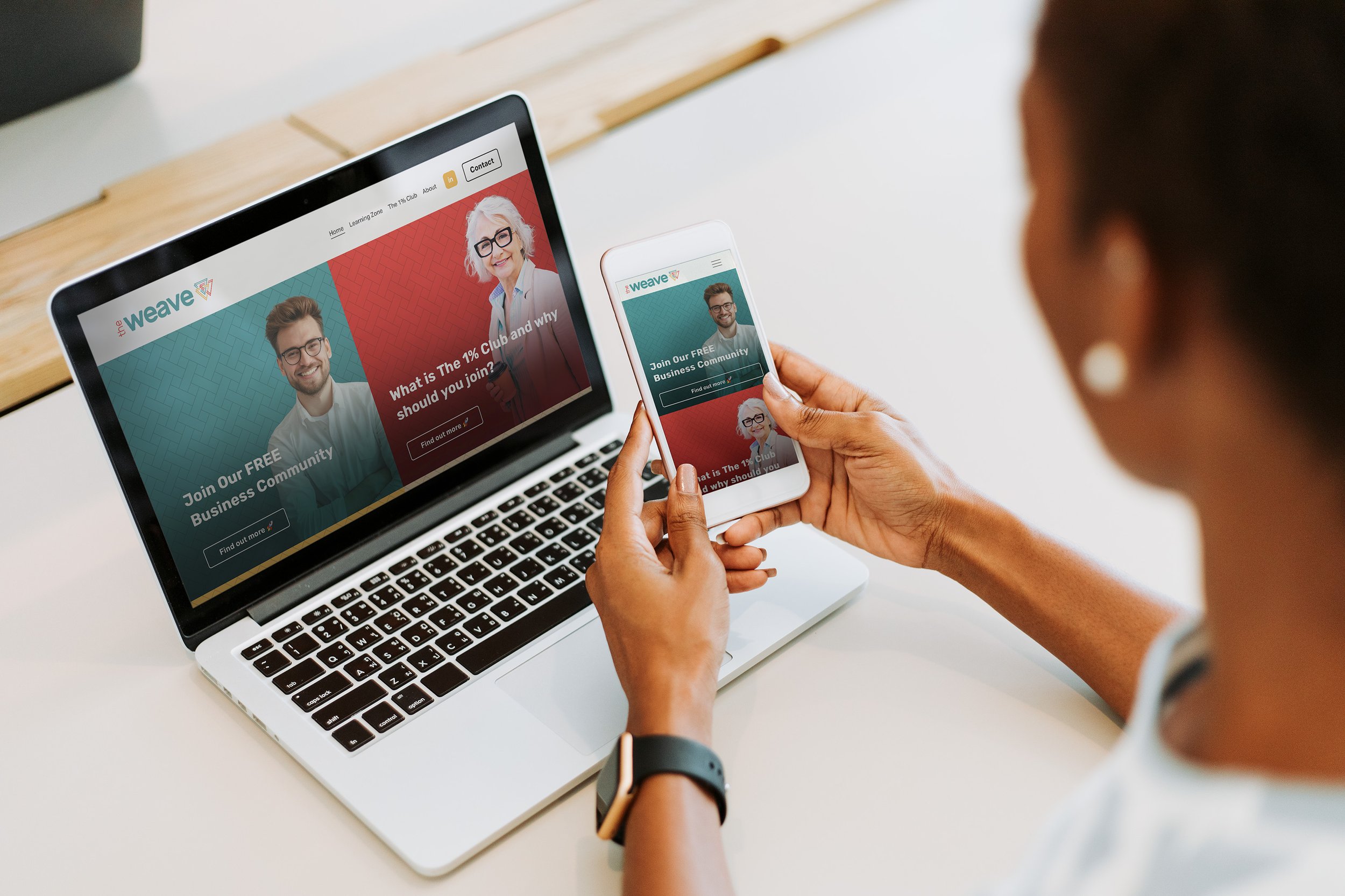 How Two Creative Minds Came Together to Transform WeAreTheWeave.co.uk