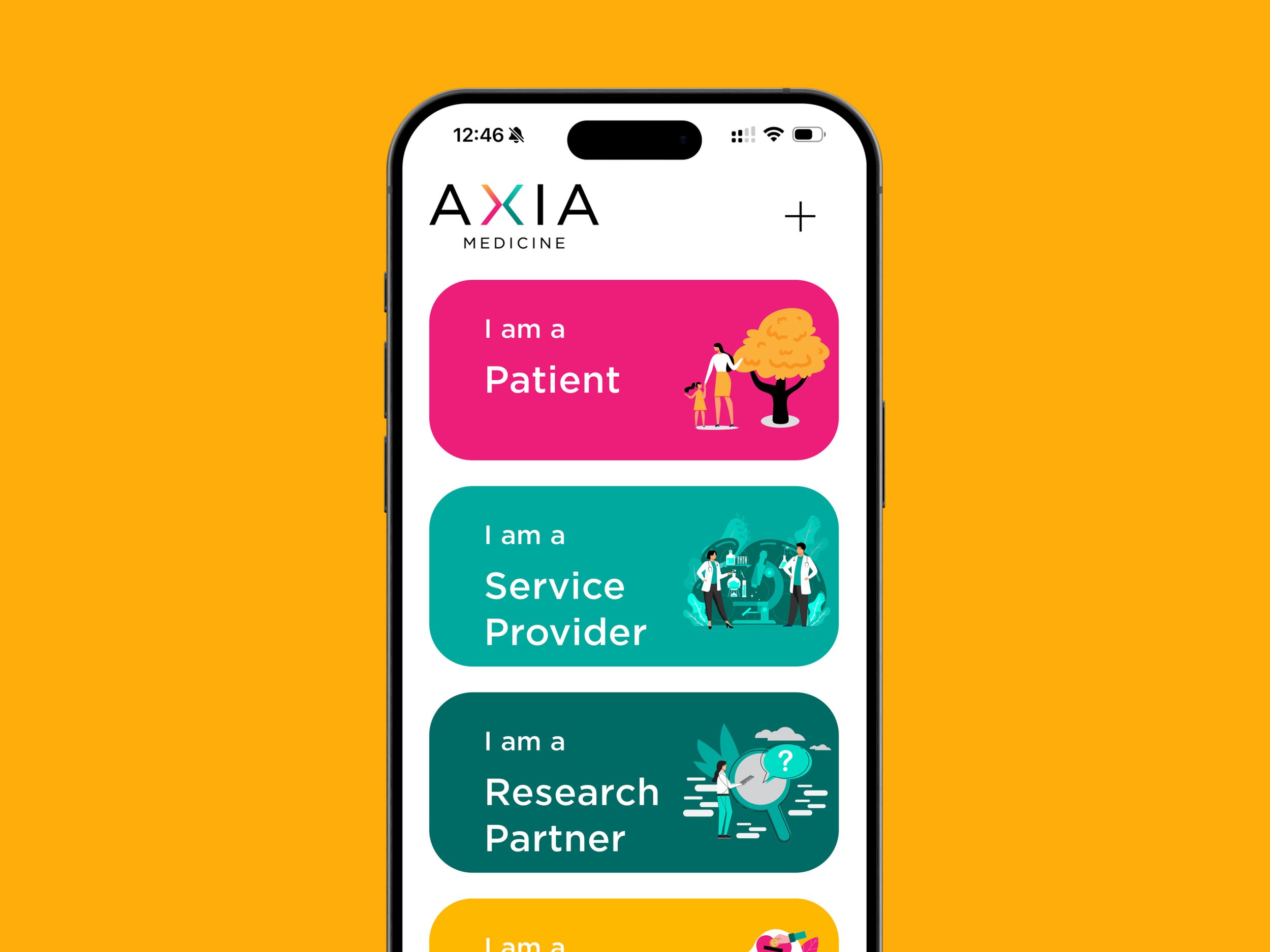 mobile responsive website design for Axia Medicine in London