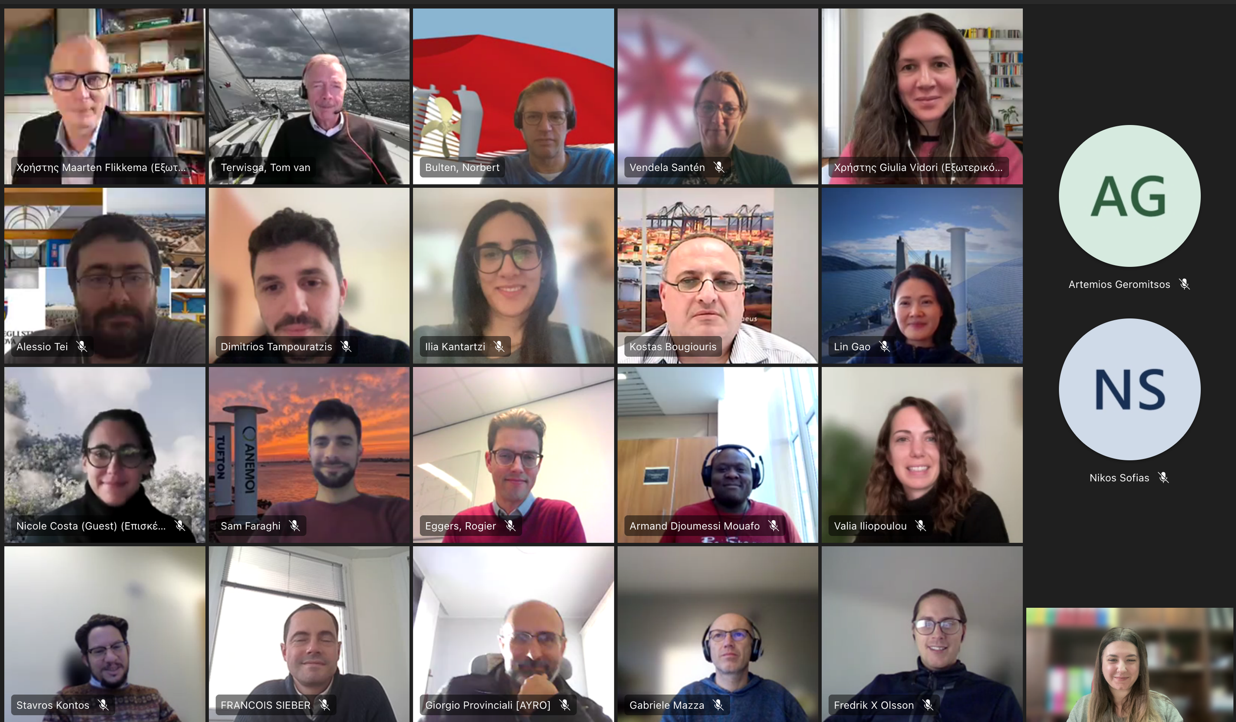 OPTIWISE consortium meets online