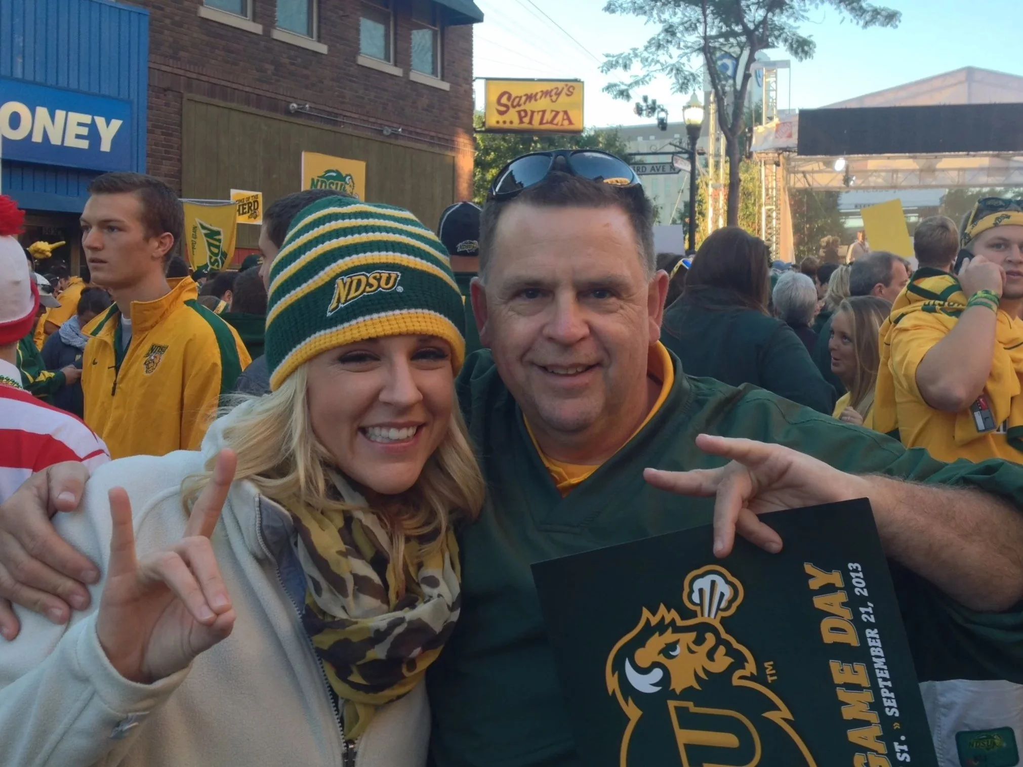 Jamie with her father, whose unexpected passing inspired the creation of 701 Photo Organizing and a passion for preserving family memories.