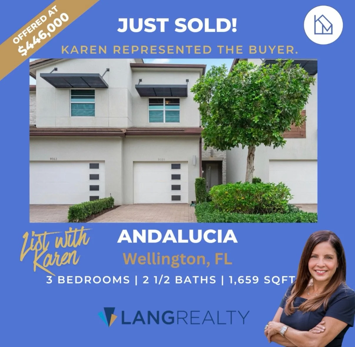 Found the perfect home for a first time buyer. I&rsquo;m so grateful to have the opportunity to be a part of the beginning of his next chapter in life. #karenmaherhomes #movetoflorida #wellingtonrealestate #karenmaherrealtor