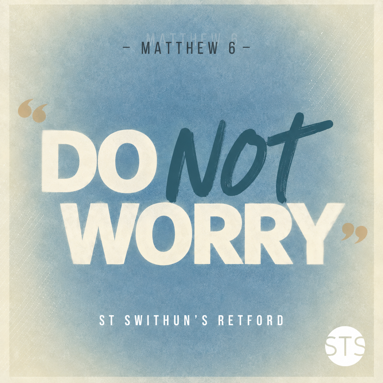 Do Not Worry