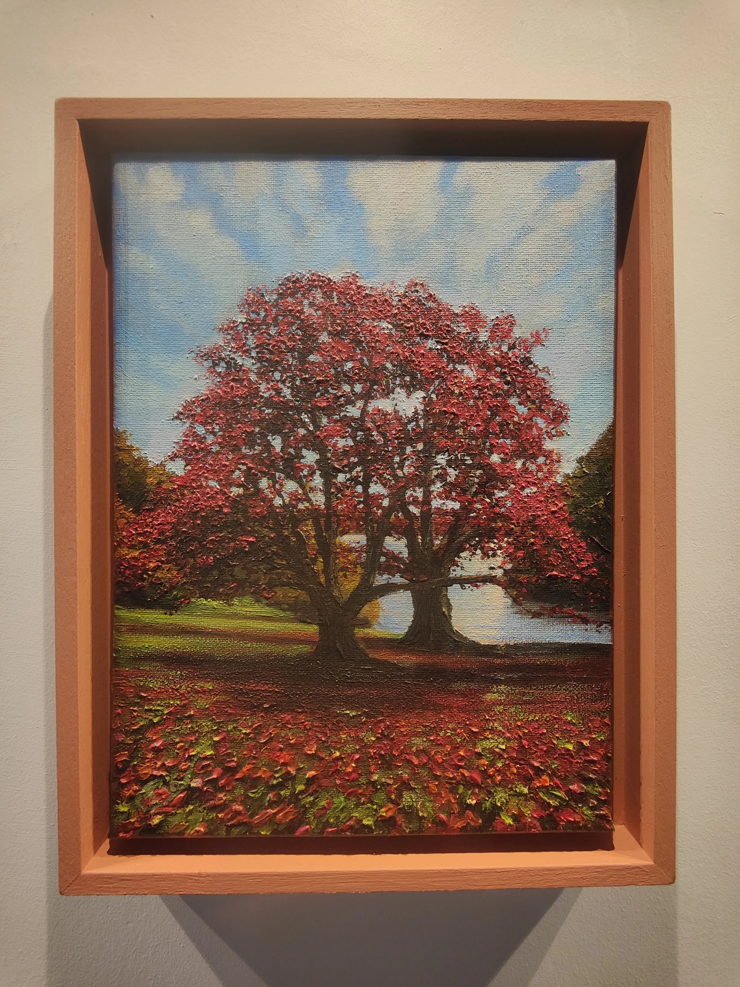 Falling Autumn Leaves