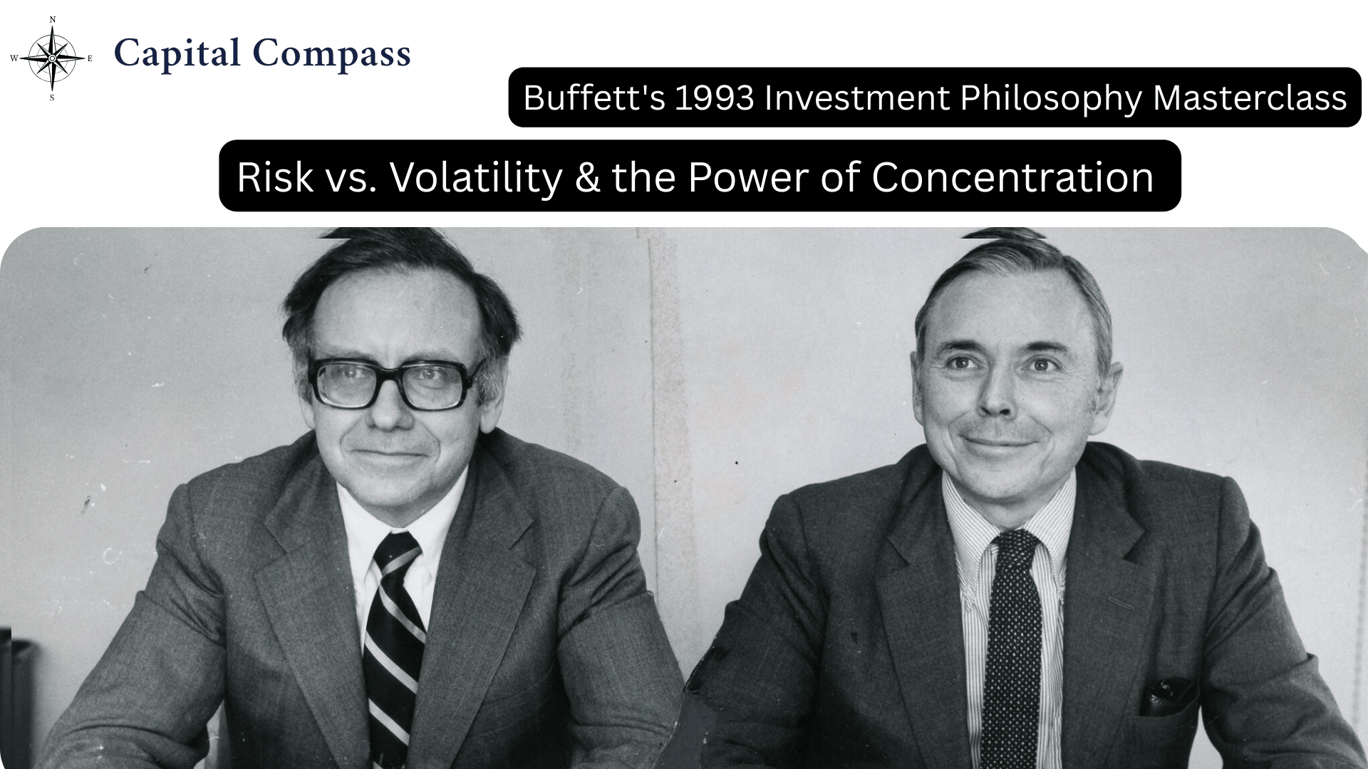 Preview | Risk vs. Volatility & the Power of Concentration | Buffett's 1993 Investment Philosophy Masterclass