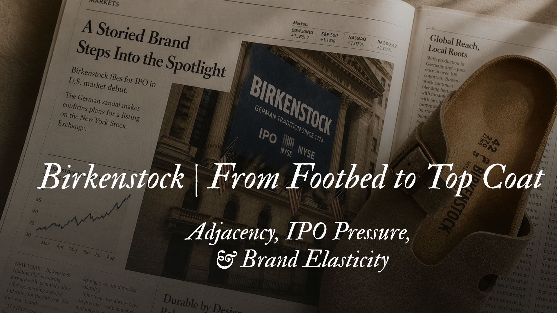 Birkenstock | From Footbed to Top Coat: Adjacency, IPO Pressure, &amp; Brand Elasticity