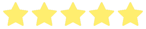 Five yellow stars on a black background