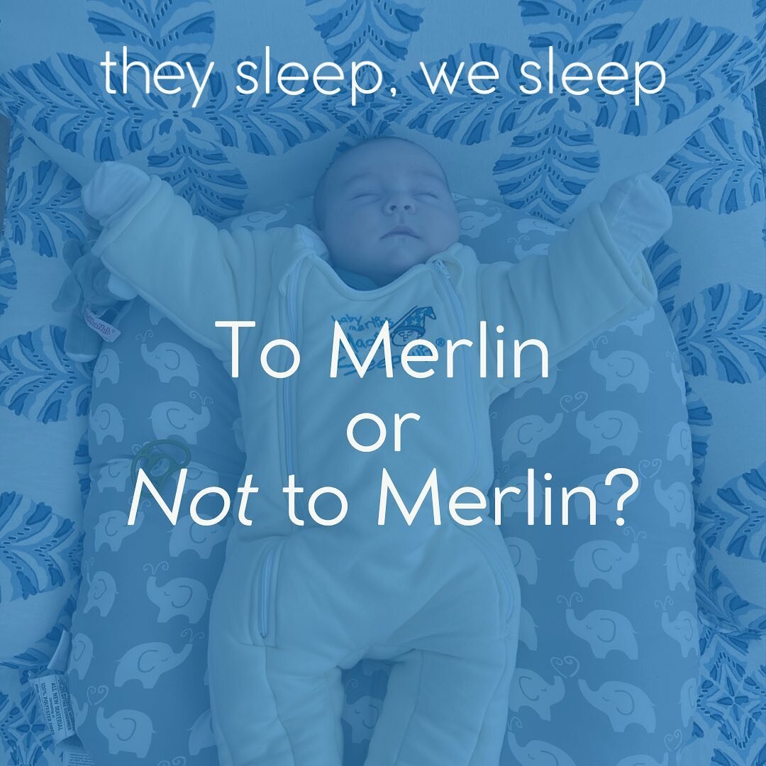 I have been having a lot of conversations recently with parents who are hooked on the Magic Merlin. By hooked, I mean that they have transitioned their baby into the Merlin, their baby is sleeping &quot;better&quot; than before, so they're afraid of 