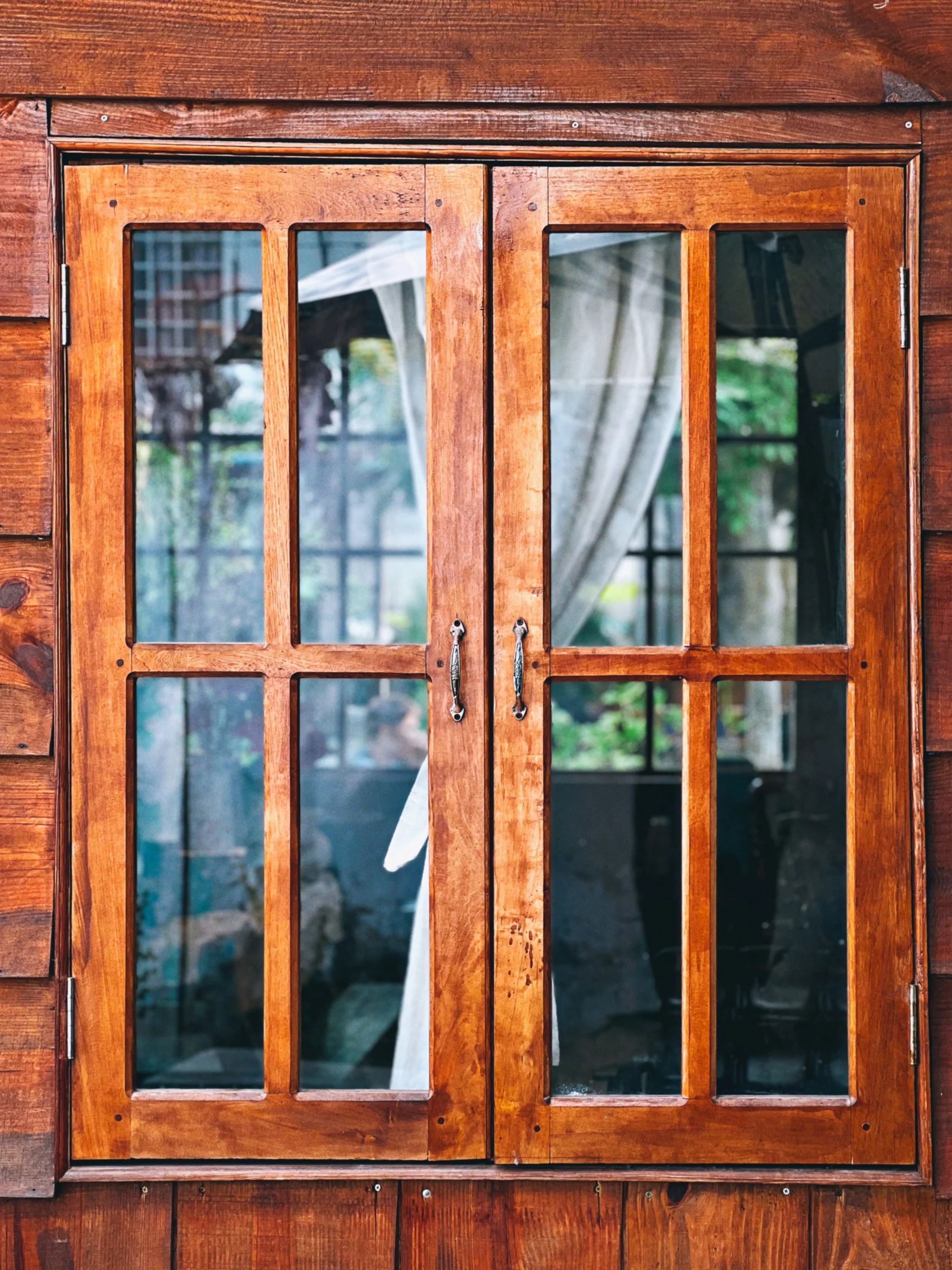 Front door glass