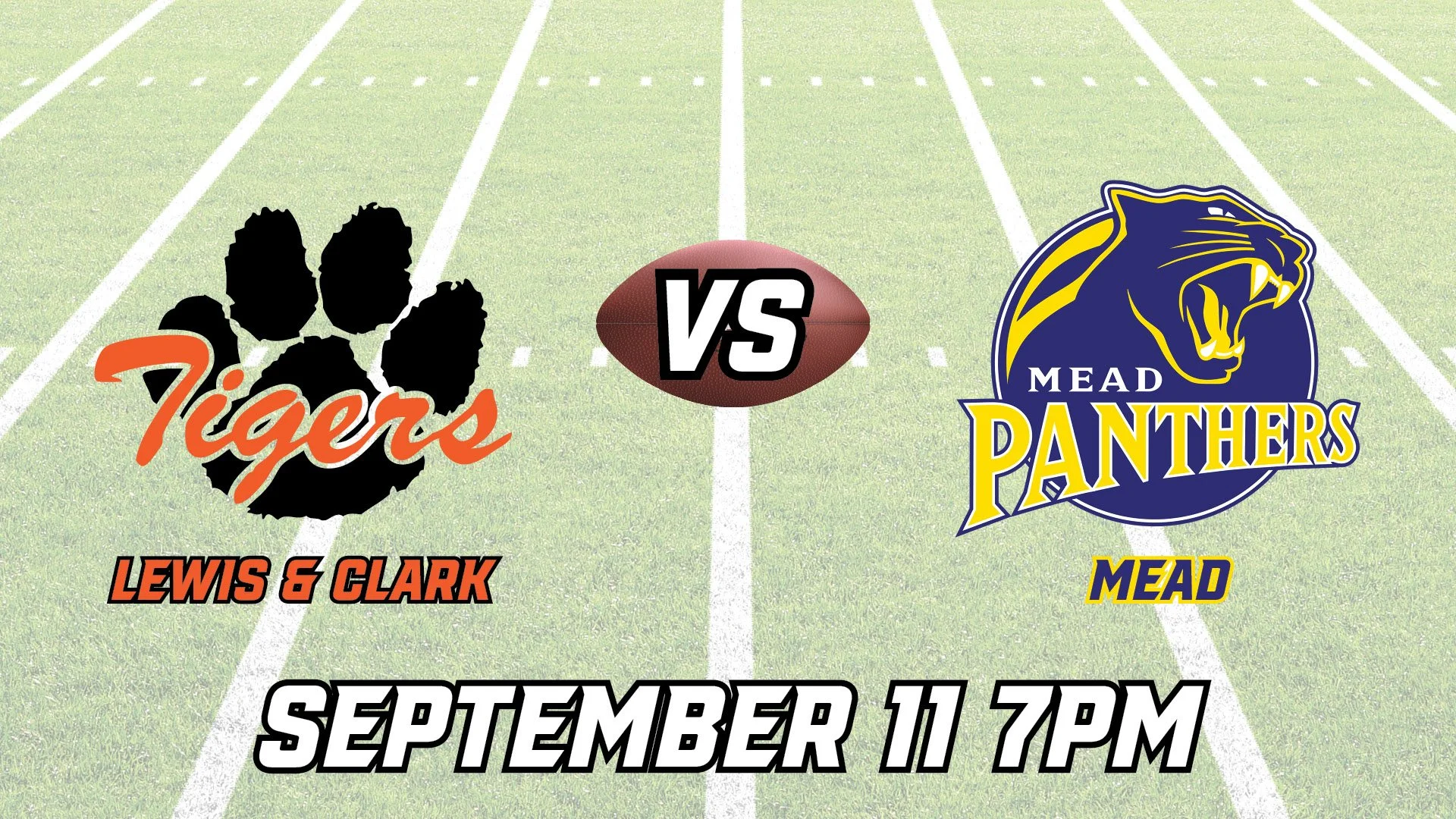 High School Football - Lewis & Clark v Mead