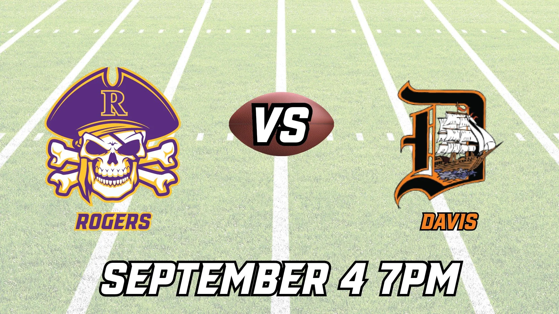 High School Football - Rogers v Davis
