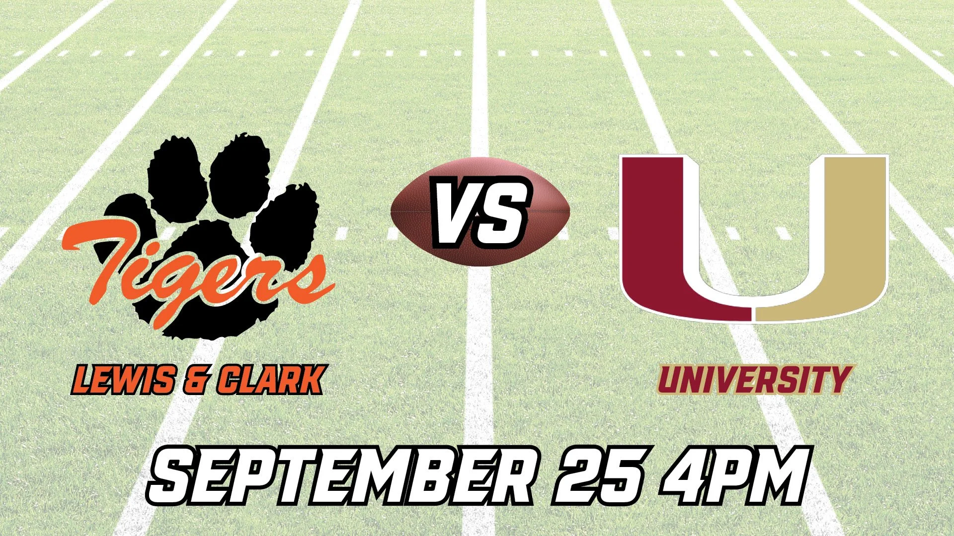 High School Football - Lewis & Clark v University
