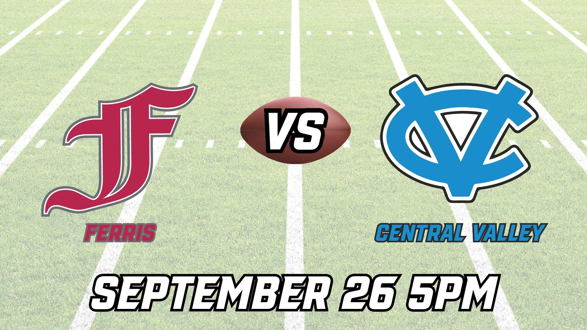 High School Football - Ferris v Central Valley