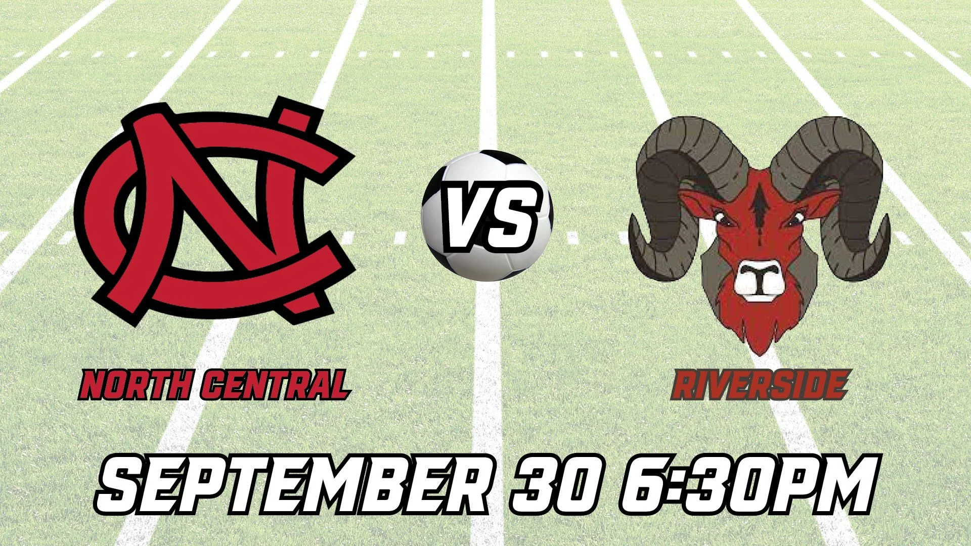 Girls Soccer - North Central v Riverside