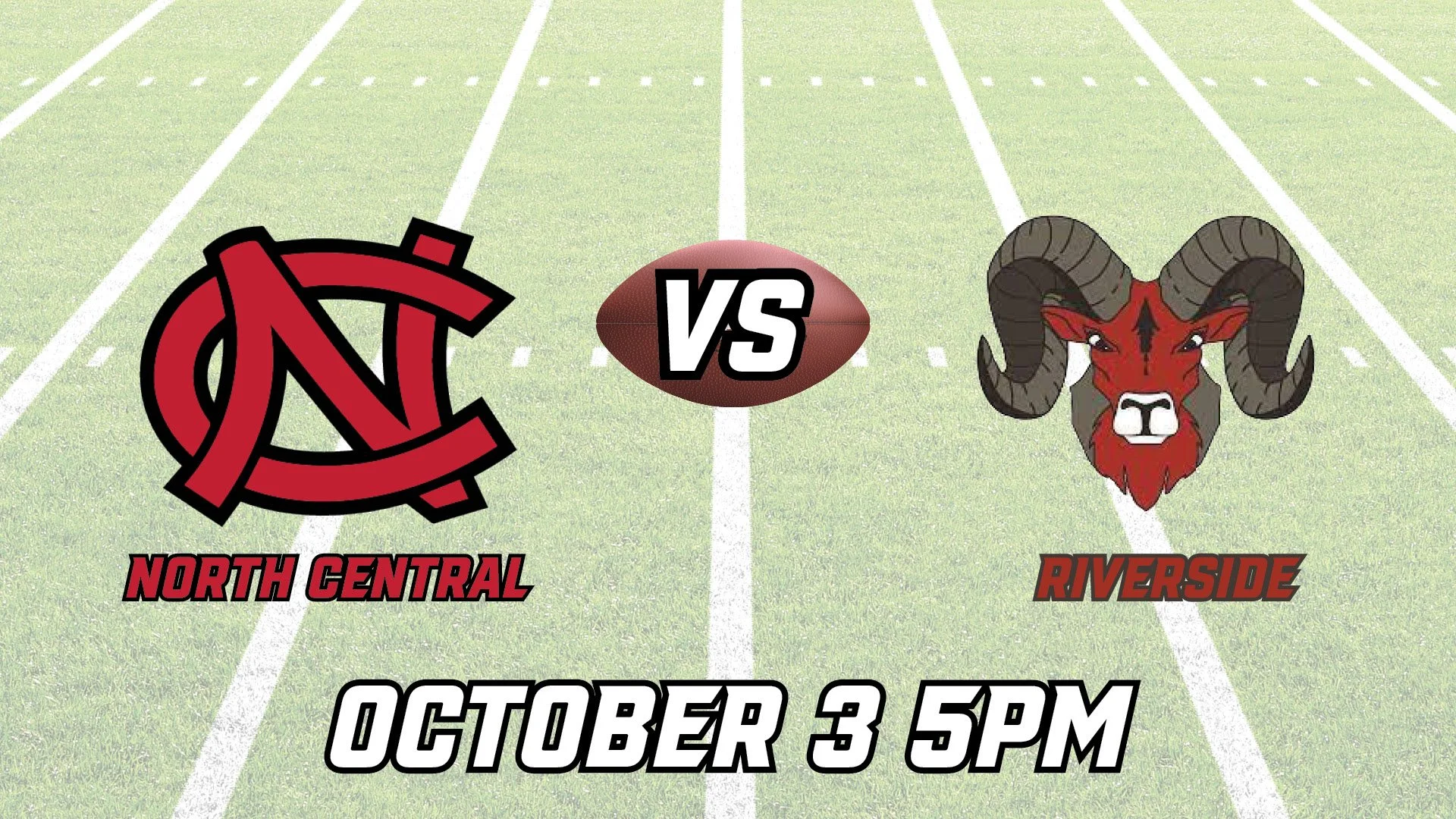 High School Football - North Central v Riverside