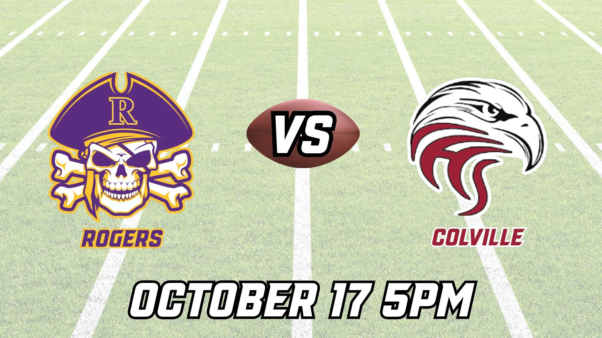 High School Football - Rogers v Colville