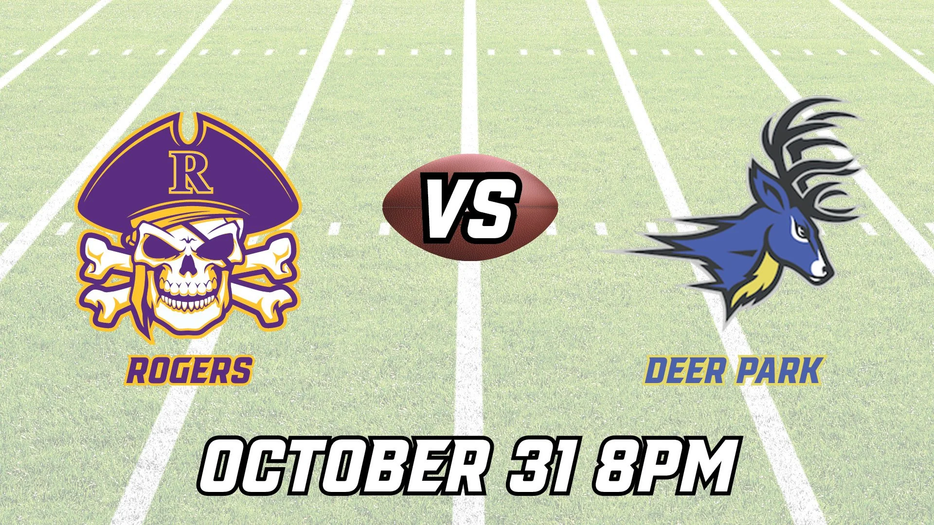 High School Football - Rogers v Deer Park