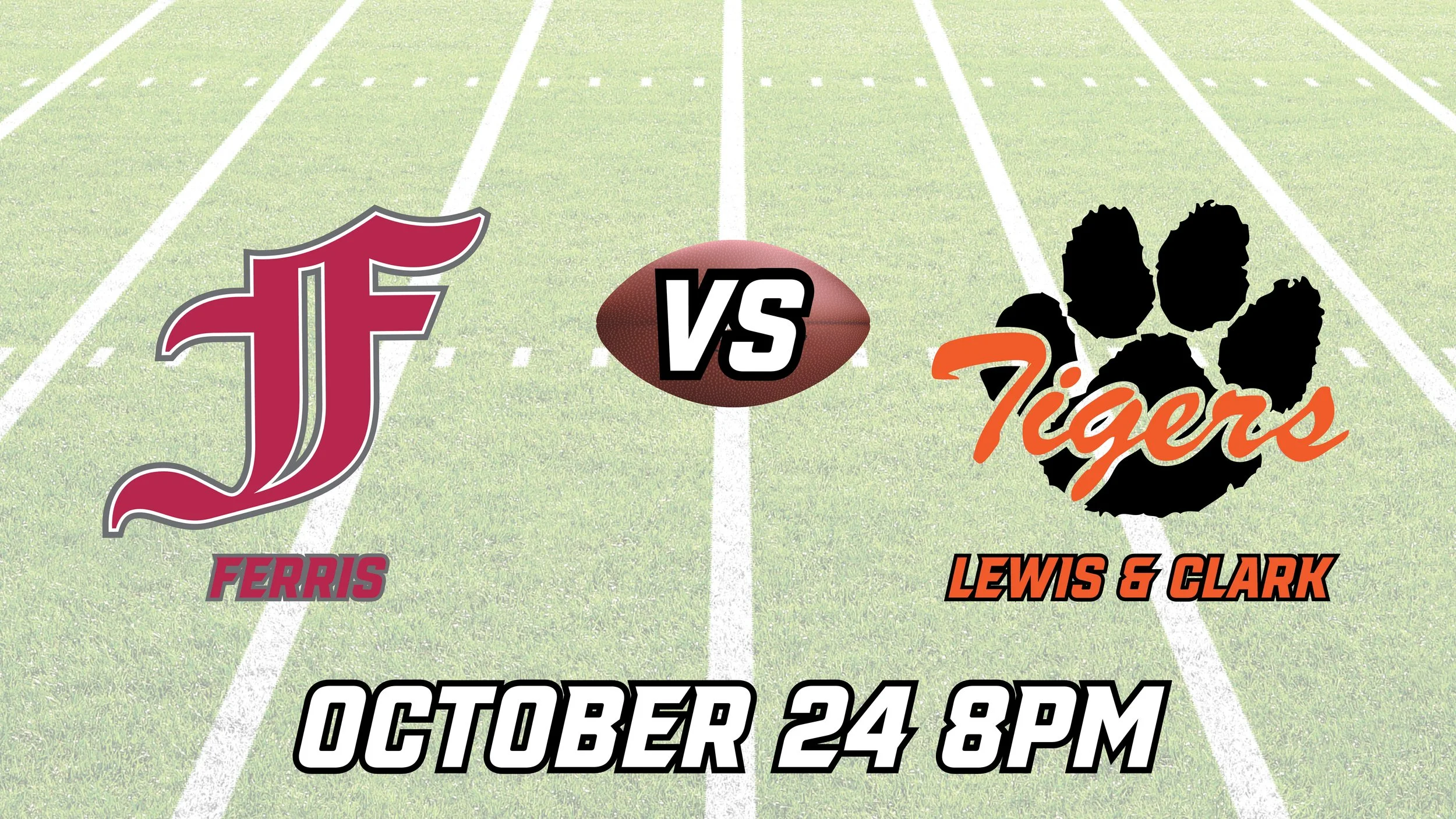 High School Football - Ferris v Lewis & Clark