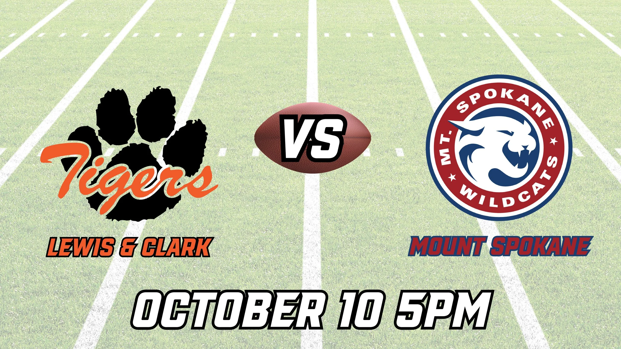 High School Football - Lewis & Clark v Mt. Spokane