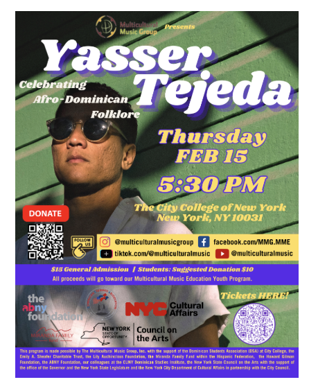 Yasser Tejeda: Celebrating Afro-Dominican Folklore 