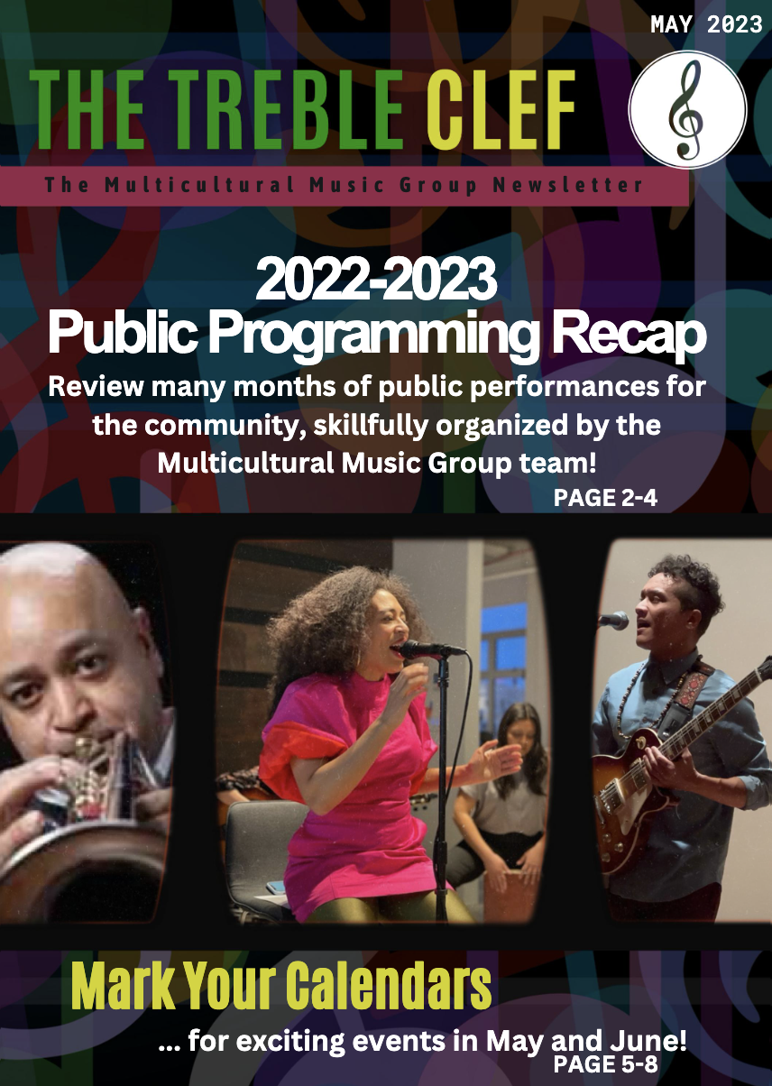 Newsletter No. 8 - The Multicultural Music Group