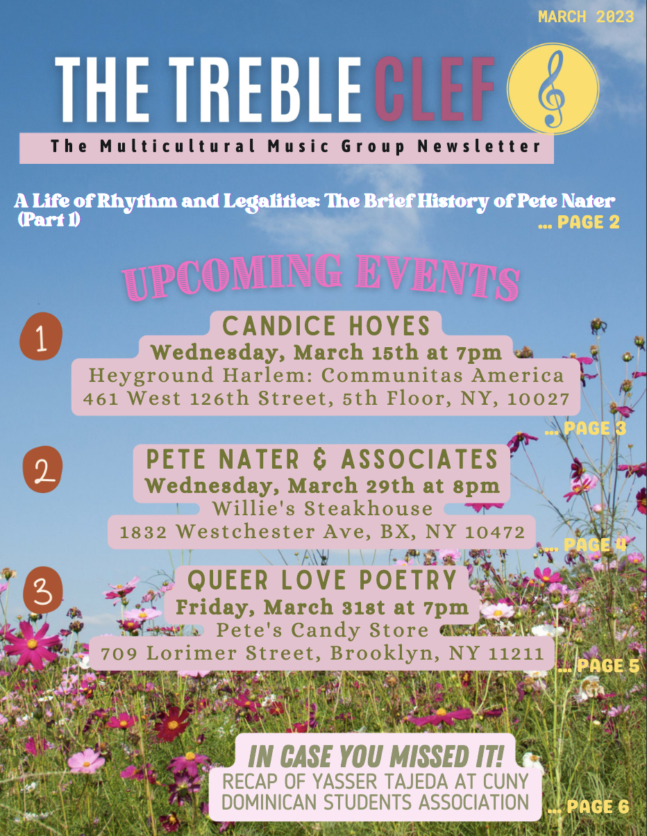 Newsletter No. 6 - The Multicultural Music Group