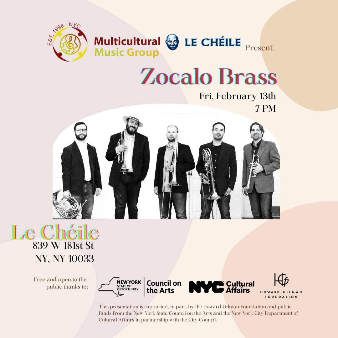 Zocalo Brass at Le Chéile on February 13, 2026
