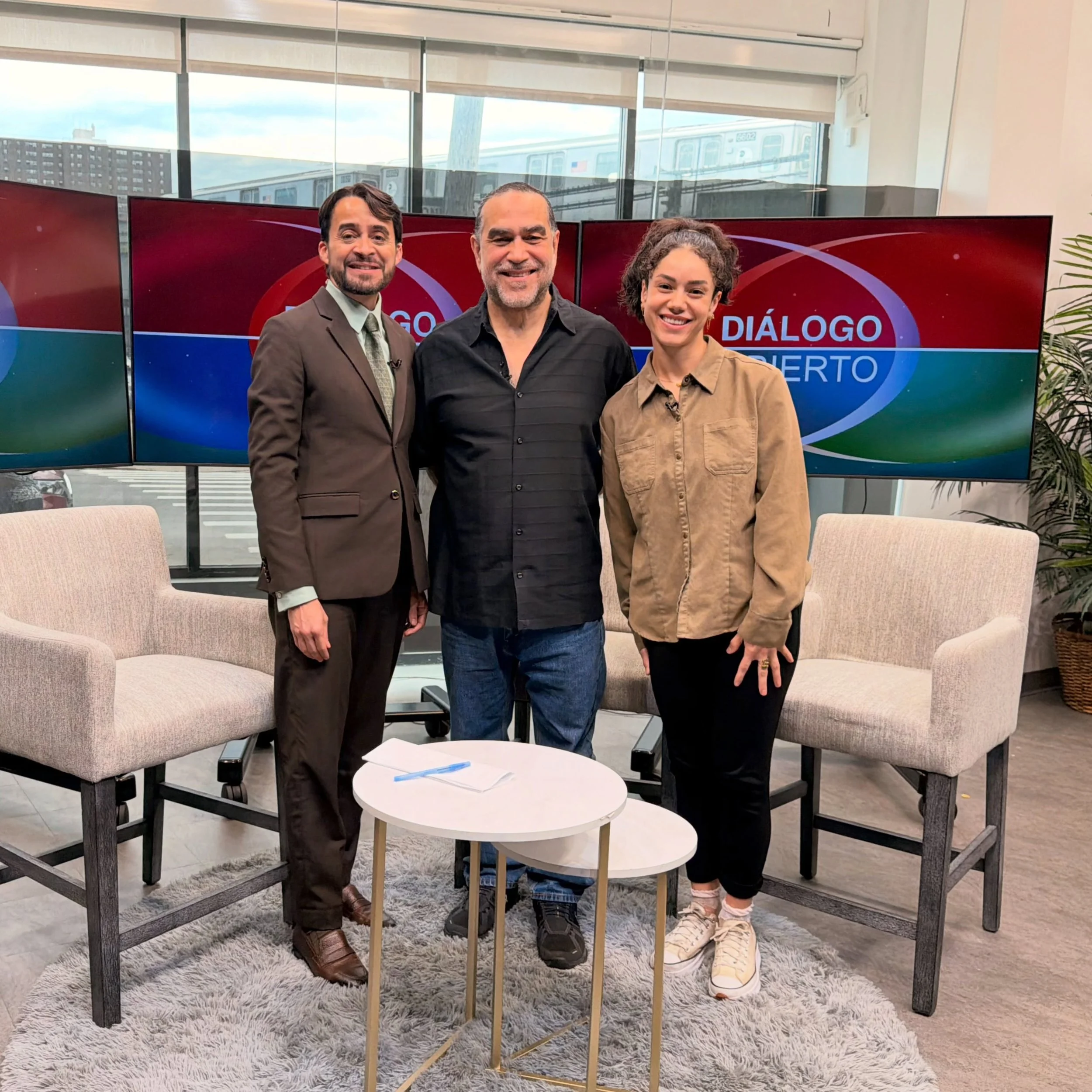 Thanks to @javi_e_gomez of BronxNet&rsquo;s Di&aacute;logo Abierto for having us to talk about our 30th anniversary and the landscape of the arts in NYC back in 1996 and now! The segment will air soon and be shared with you all! #Di&aacute;logoAbiert
