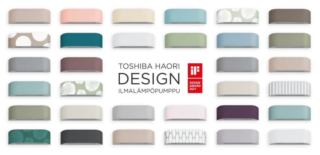 TOSHIBA Haori Nordic 25 ja 35