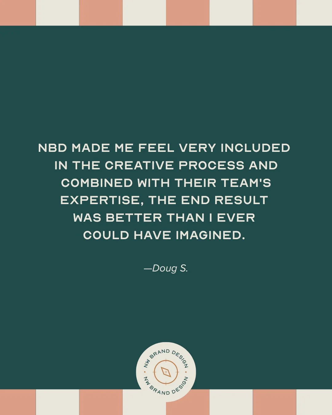 ✨Client love like this? It&rsquo;s why we do what we do.✨⁠
⁠
There&rsquo;s nothing better than seeing our work elevate your business&mdash;helping passionate brands show up with confidence, clarity, and cohesion.⁠
💬 &ldquo;The end result was better 