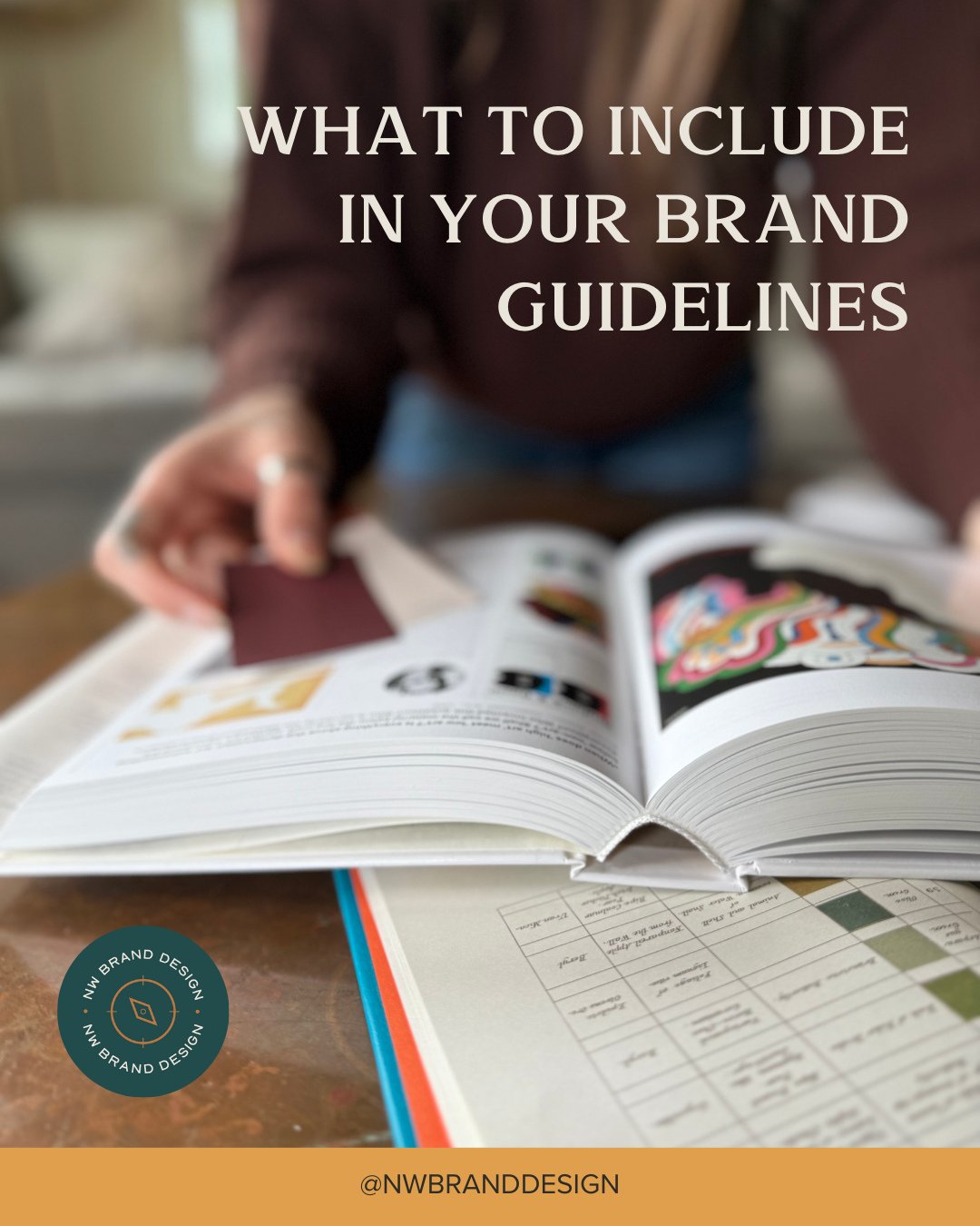 ✨ Building a brand without a brand guideline is like setting sail without a map. ✨⁠
⁠
Ever wondered what actually goes into a brand guideline doc? (Spoiler: it&rsquo;s more than just a logo!)⁠
⁠
Swipe through to see the essential pieces that every br
