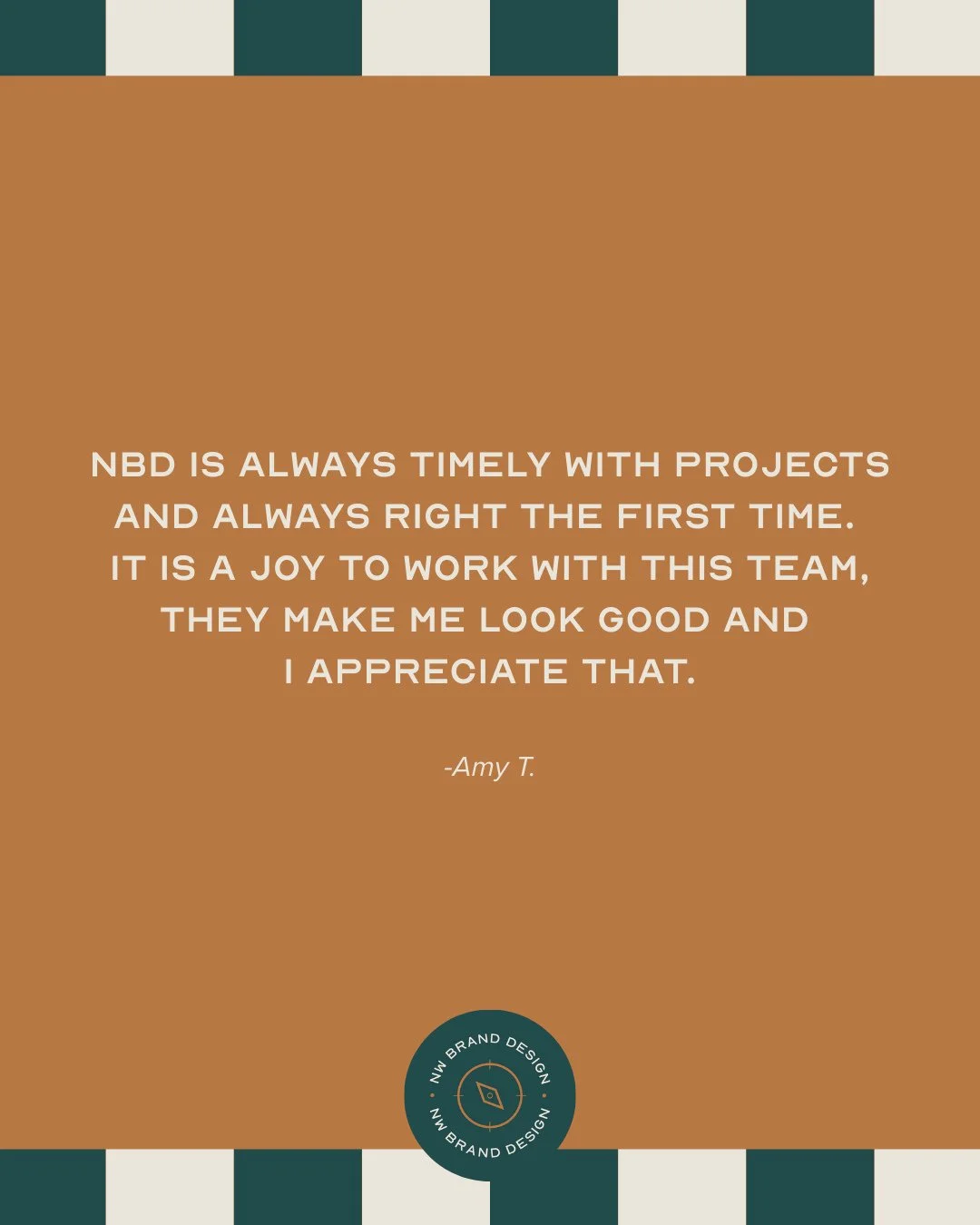 Client love like this? It never gets old 💛⁠
We&rsquo;re so grateful to partner with passionate, purpose-driven brands&mdash;and even more grateful when they share kind words about the process.⁠
⁠
Whether you're starting fresh or ready to elevate you