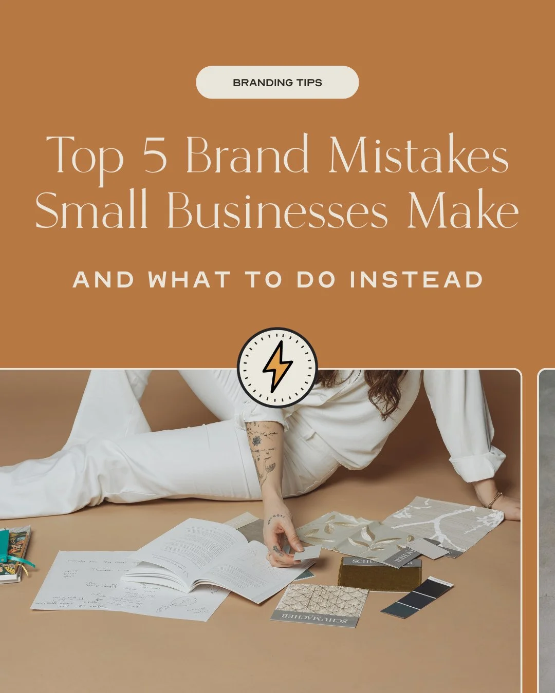 Let&rsquo;s be real&mdash;building a brand is no small feat.⁠
But sometimes the biggest branding slip-ups are the ones you don&rsquo;t even realize you&rsquo;re making.⁠
⁠
Here are 5 common brand mistakes we see (and lovingly help our clients overcom