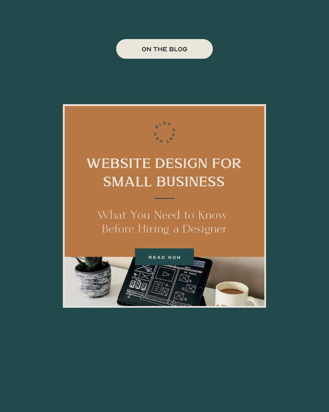 Thinking about hiring a web designer?⁠
Hit pause before you sign the contract. ✋⁠
⁠
In our latest blog, we&rsquo;re breaking down everything you actually need to know before you invest in a website:⁠
⁠
✔️ The 3 big mistakes small businesses make⁠
✔️ 