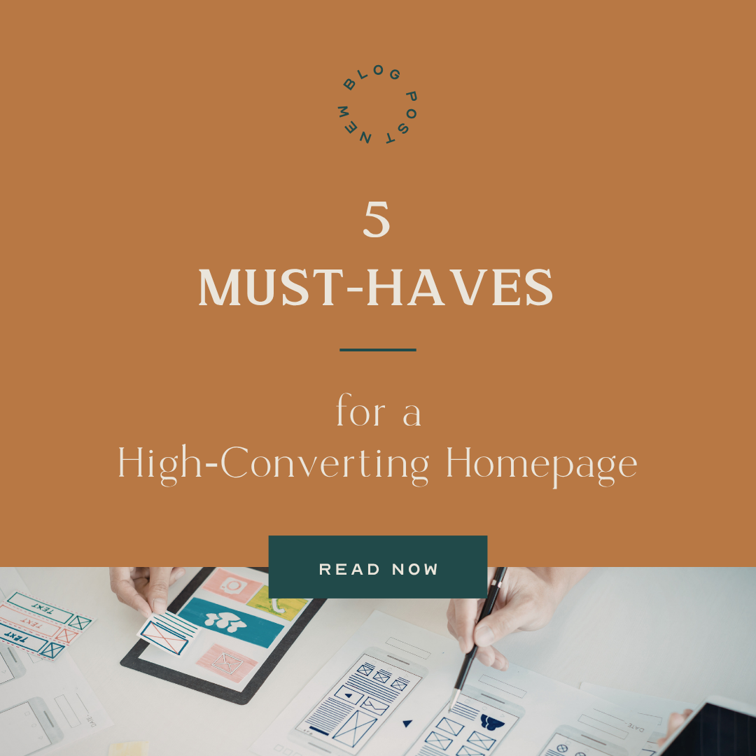 5 Must-Haves for a High-Converting Homepage