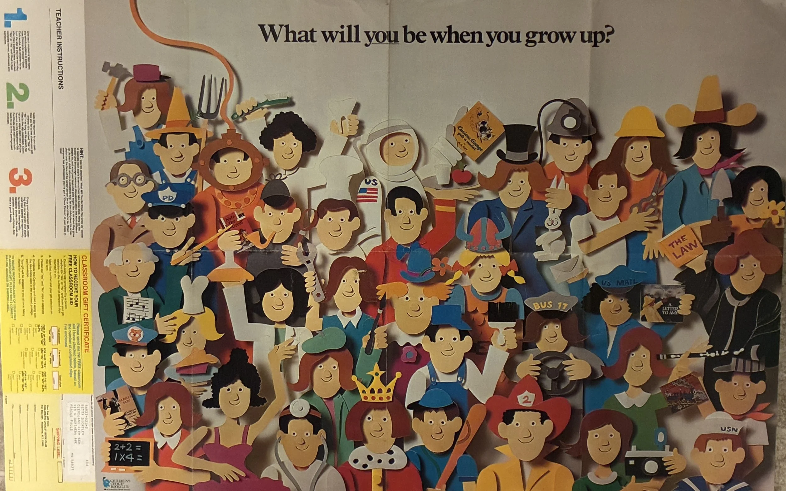 Vintage Scholastic Poster