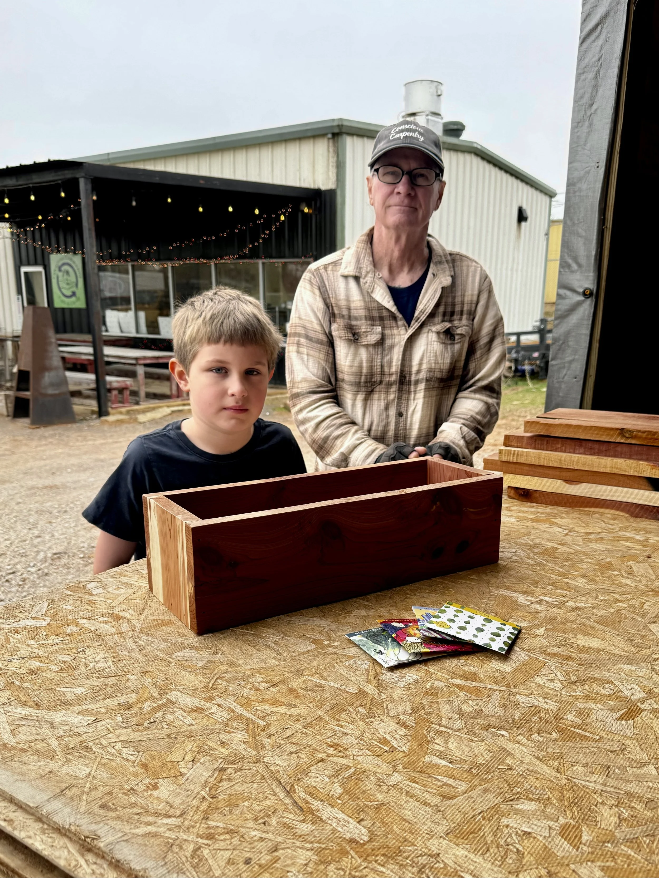 Conscious Carpentry wood working class