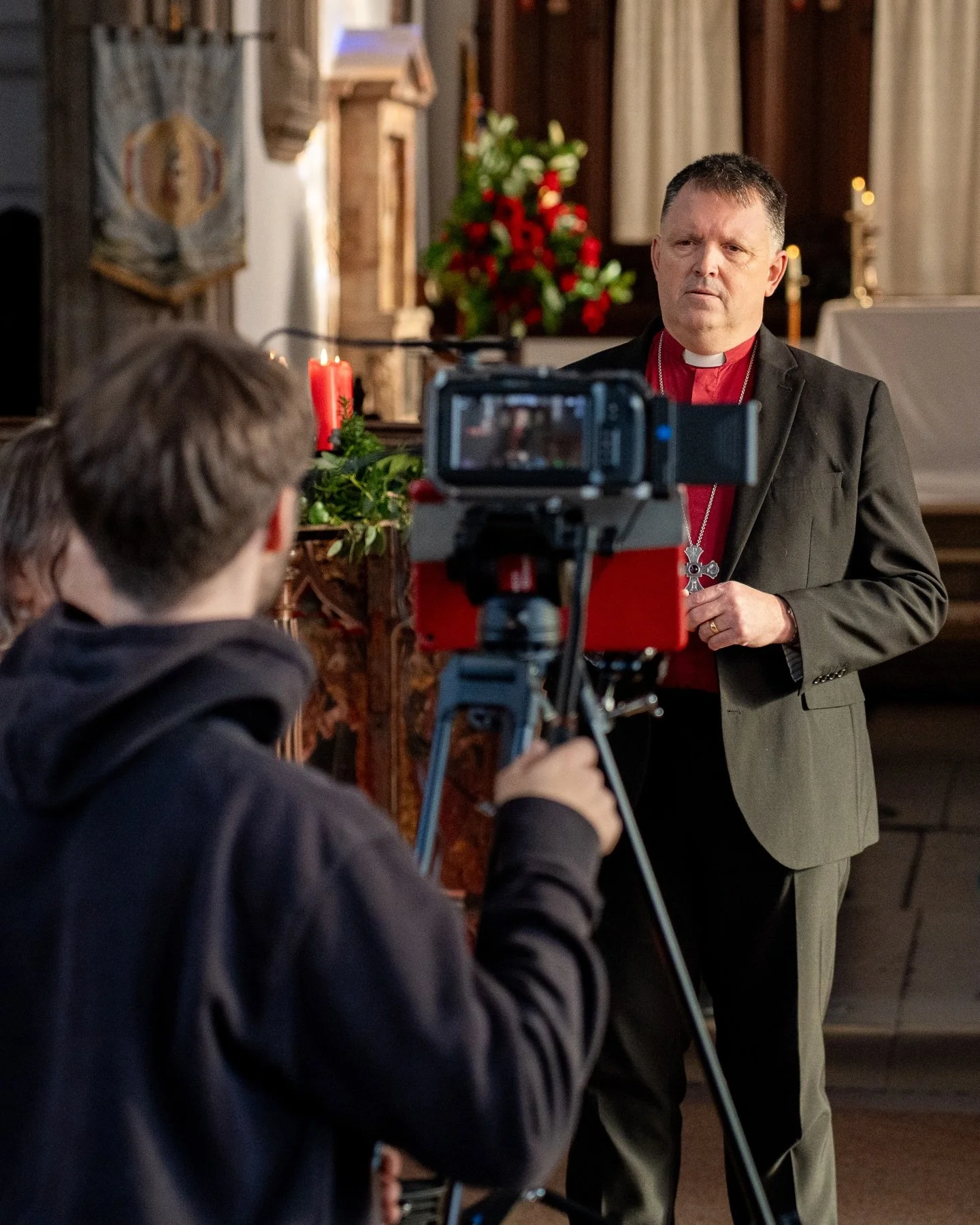 A message of joy and hope from the Bishop of Norwich 🎄

We recently filmed the @bishop_norwich Christmas message at @aylshamparishchurch. Featuring incredible volunteers who fill Moses baskets for mothers and babies in need. The video is also accomp