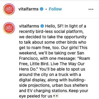 Vital Farms Instagram