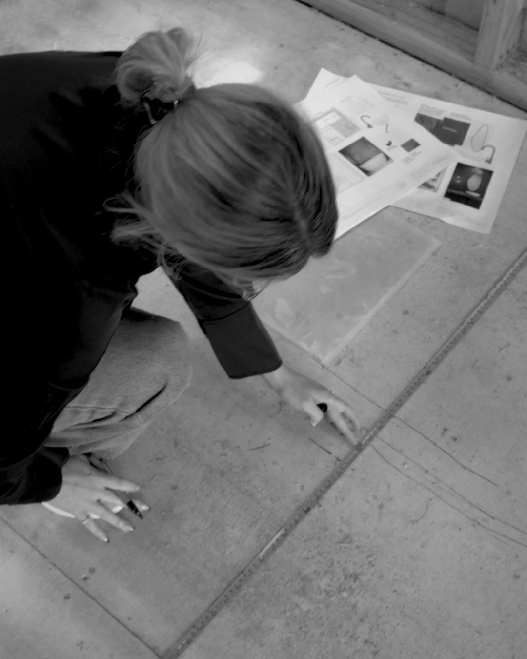 Behind the scenes-  Planning, problem-solving, and on-site detailing.