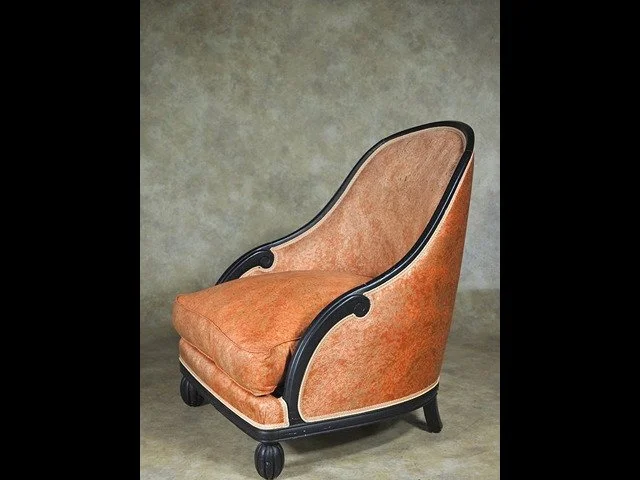 Maurice Dufrene single club/arm chair (#1692) — Calderwood Gallery