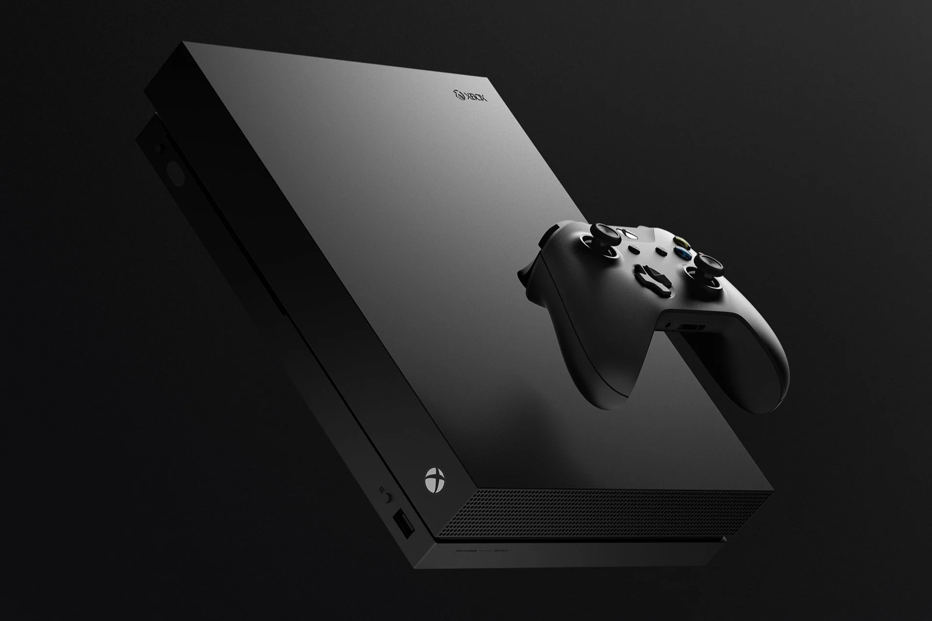 Microsoft Xbox One X web site