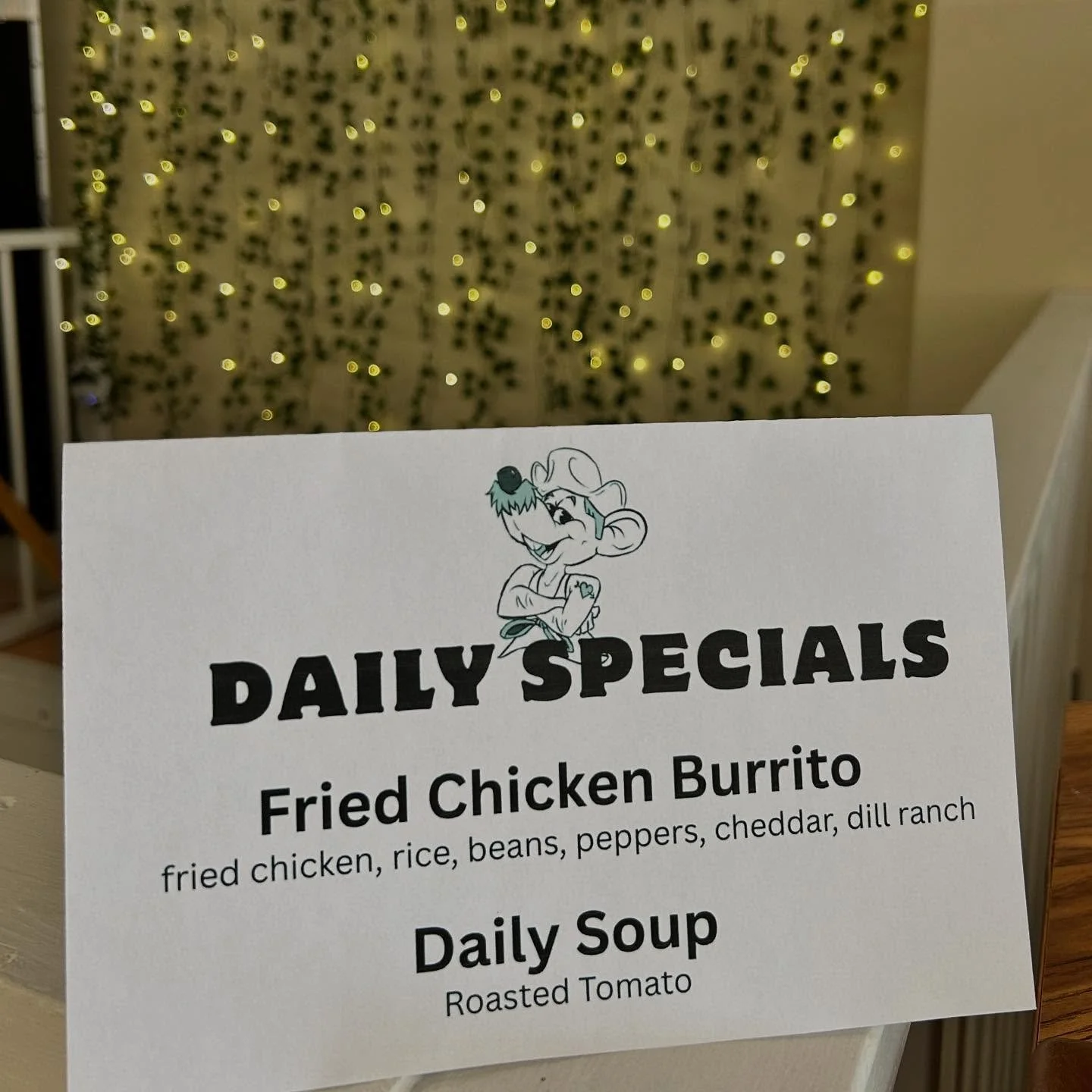 Get ready for these daily specials y&rsquo;all! 🤠

Wednesday May 28 🌯🥫