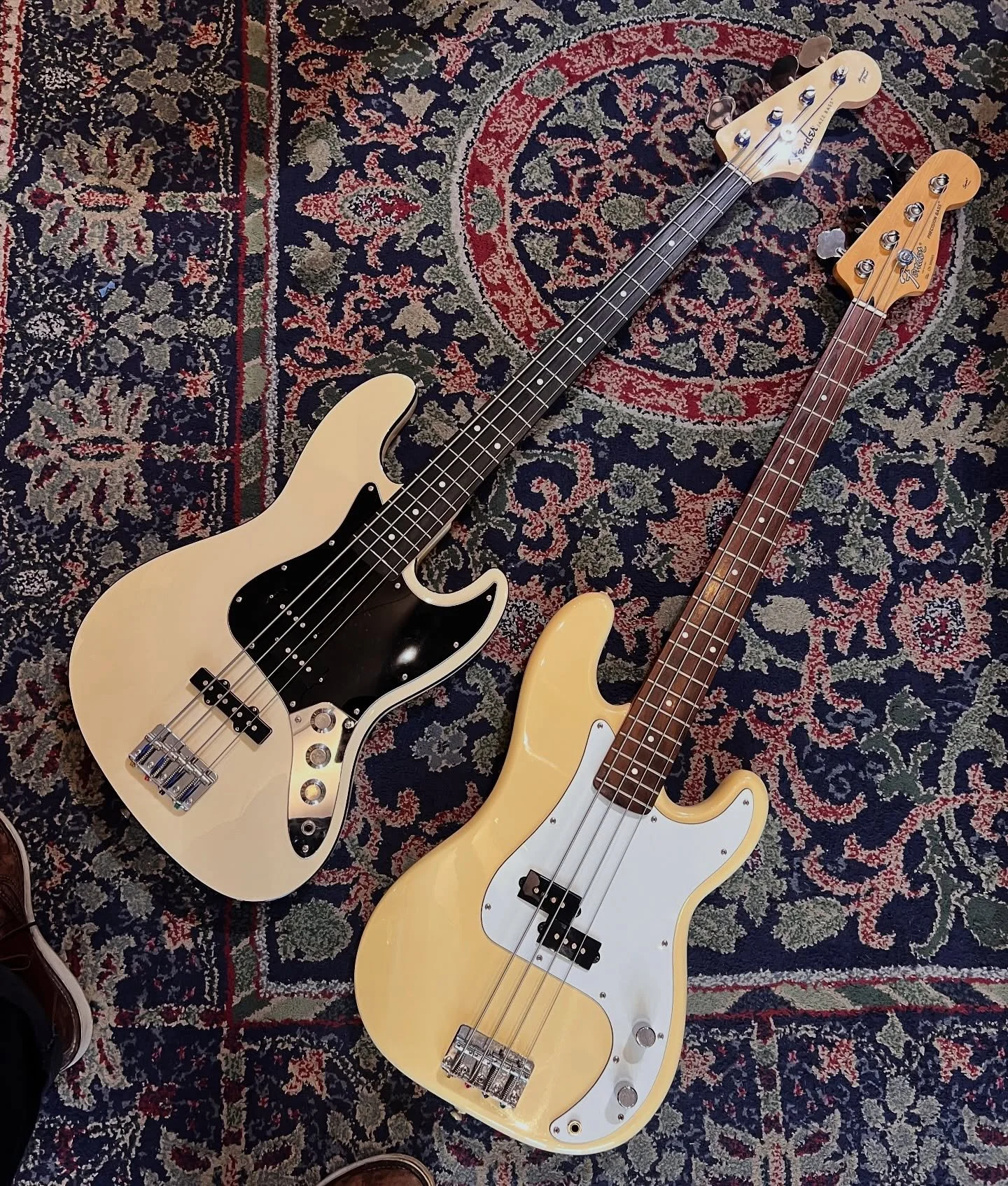 Some cool @fender bases hitting the wall today! Come play! #oaklandguitars #fender #fenderbass