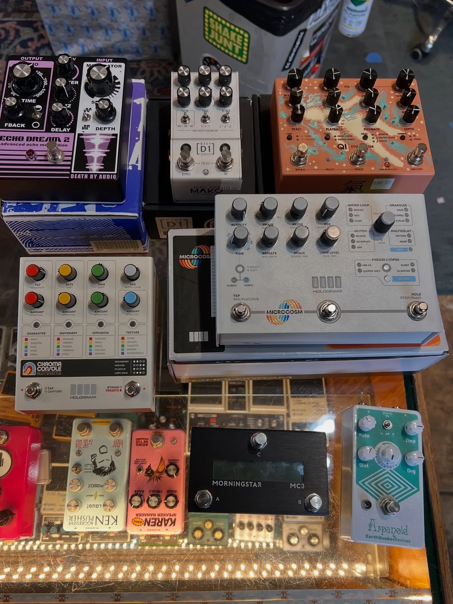 Pretty epic used pedal drop! Come play! #oaklandguitars