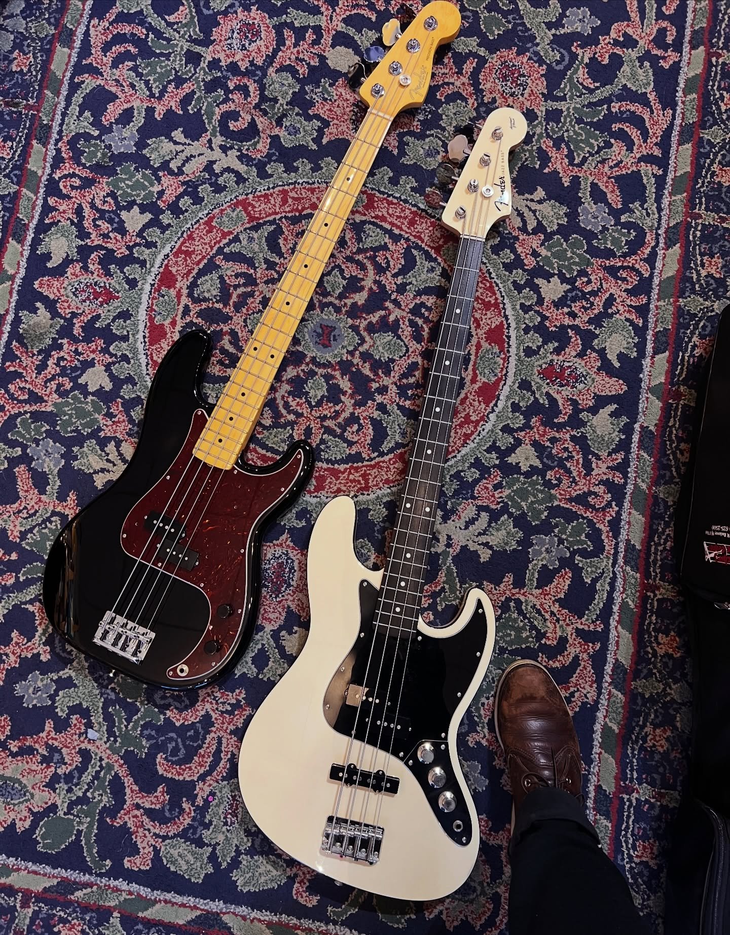 Some pretty rad @fender USA and MIJ basses hitting the wall! Come play! #oaklandguitars