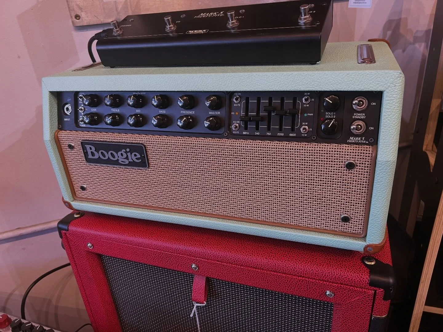 Pretty sweet @mesaengineering mark 5 hittin the floor!!! Come play!!