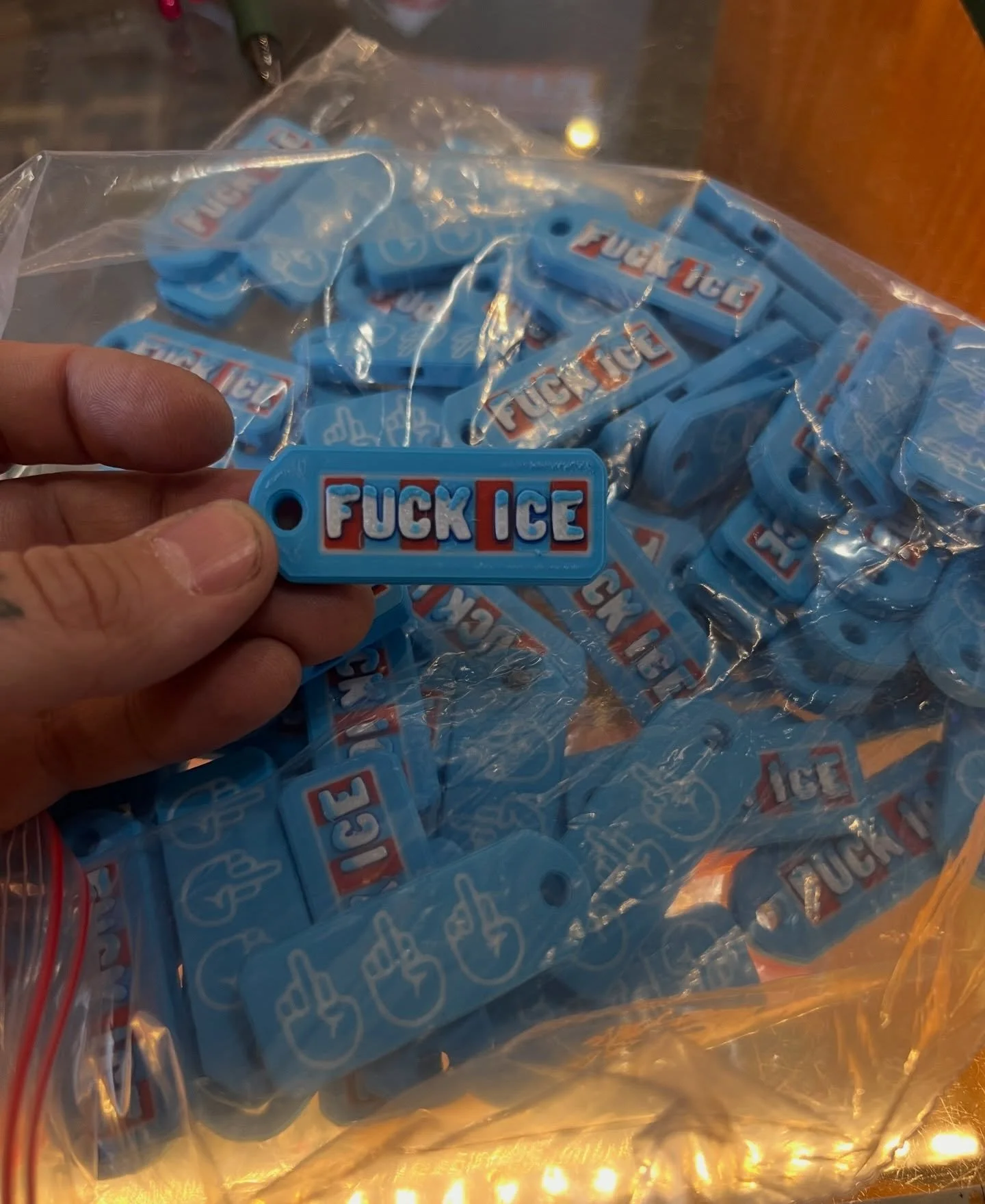 Come get some whistles for those icy conditions!! #fuckice #mutualaid