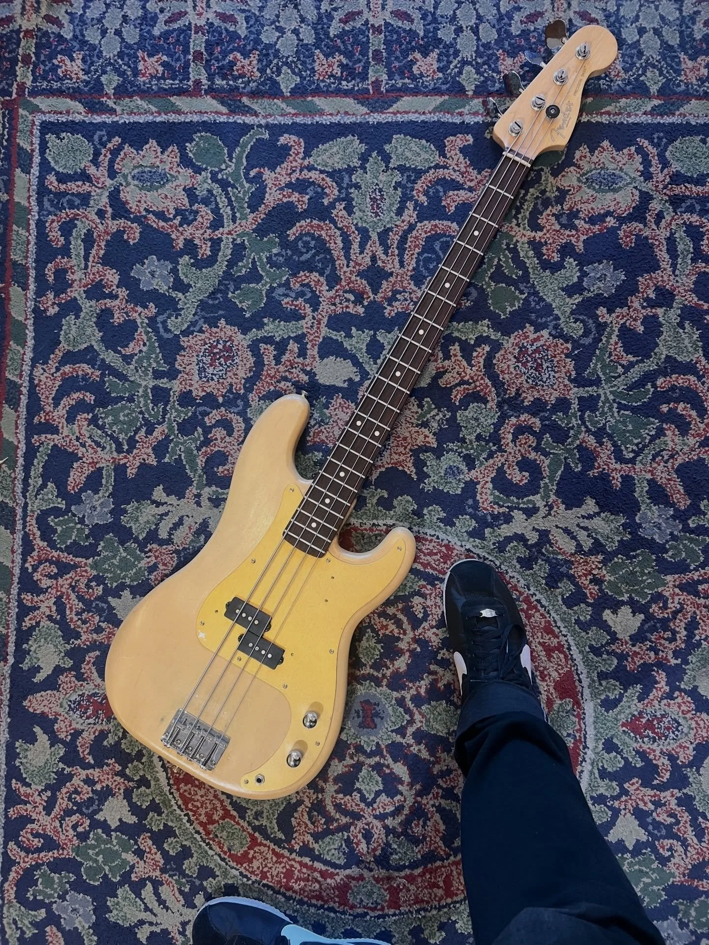 This parts PBass is really awesome. Affordable and has a US neck! Come snag this one up!!